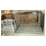 Large pet kennel, 47 x 30 x 33, includes divider