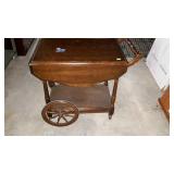 Mahogany tea car, seller code C