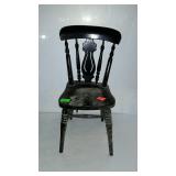 Black doll chair