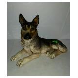 German Shepard dog statue