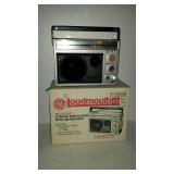Loudmouth3 8 track tape player and radio with box