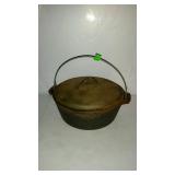 Cast iron covered pot