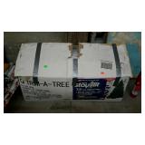 7.5ft tall artificial Christmas tree