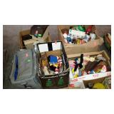 Skid lot with various chemicals rubbing compound,