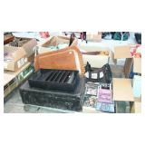 Skid lot with hand saws, DVDs, drywall tools,