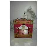 Ballerina musical box and two toy horses