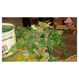 Artificial greenery ivy plant