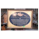 The fifty united states quarter dollar