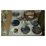 Christmas decor - Wall plaque, basket, 8