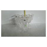 Crystal stemware by J.G. Durand - set of six with