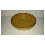 Wooden 9" bowl