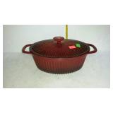 Paul Dean cast iron pot with lid