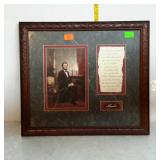 Abraham Lincoln picture, 18x16