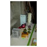 Home decor - candle holders & trinket box