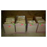 Vintage sewing patterns - 4 boxes of