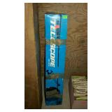 Astronomical telescope with tripod, in box