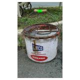 Unico grease can, partially full