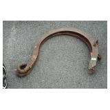 Two bi heavy duty hooks, 16" open hooks