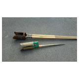 Set of post hole diggers and getting extra set of