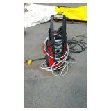 Pressure washer lot, both electric one looks