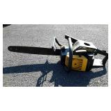 McCullough Timber Bear chain saw has bar but no