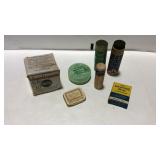 Fountain pen cartridges, suede shoe cleaner, etc