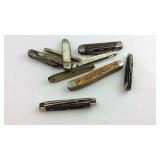 Group of pocket knives