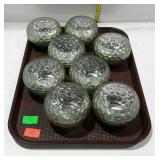 Home decor tealight candle holders - set of eight