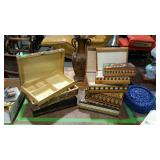 Home decor wooden dresser / jewelry boxes - seven