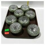 Home decor tealight candle holders - set of eight