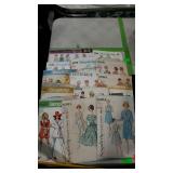 Sewing patterns group lot