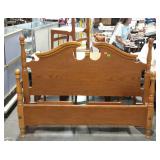 Headboard & footboard, full/queen - with metal