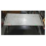 Wooden coffee table, measures 40 inches long, by