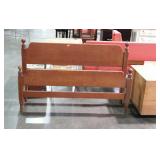 Full size bed no rails