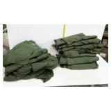 Military outfits, includes 5 pairs of shirts, and