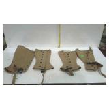 Two sets of leggings, made by Tweedie footwear