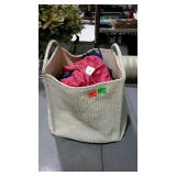 Hand bag full of scarves