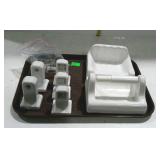 Porcelain bathroom fixtures, does not include