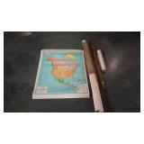 Group - maps, and yard sticks