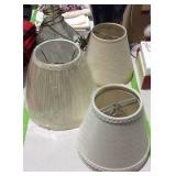 Lighting group - two table lamps, 24" tall, one