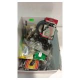 Box with hardware, pulls, etc