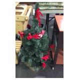 Lighted artificial Christmas tree 40" tall