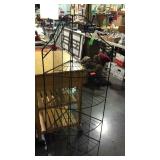 Folding  corner wall shelf 13x13x53