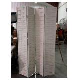 Divider screen, 4-Section splint style, 13 x 72"