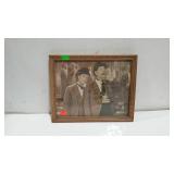 Photo print, Laurel and Hardy scene - 16 x 13