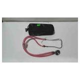 Stethoscope with carry case