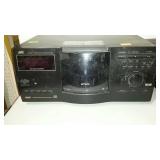 JVC compact disc automatic changer XL-MC334- holds