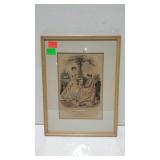 Print - French fashion plate, "Magasin Des