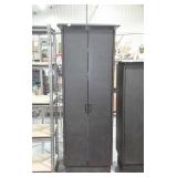 Metal organizer storage cabinet- two drawer