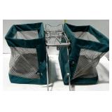 L.L. Bean brand bicycle saddle bag style baskets